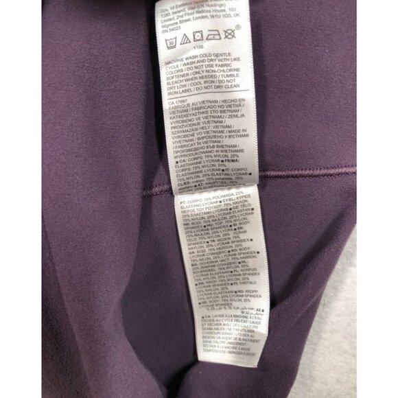 Athleta Salutation Stash Pocket II Cinch 7/8 Tight Deep Purple 599729 Women's XL - Picture 10 of 11